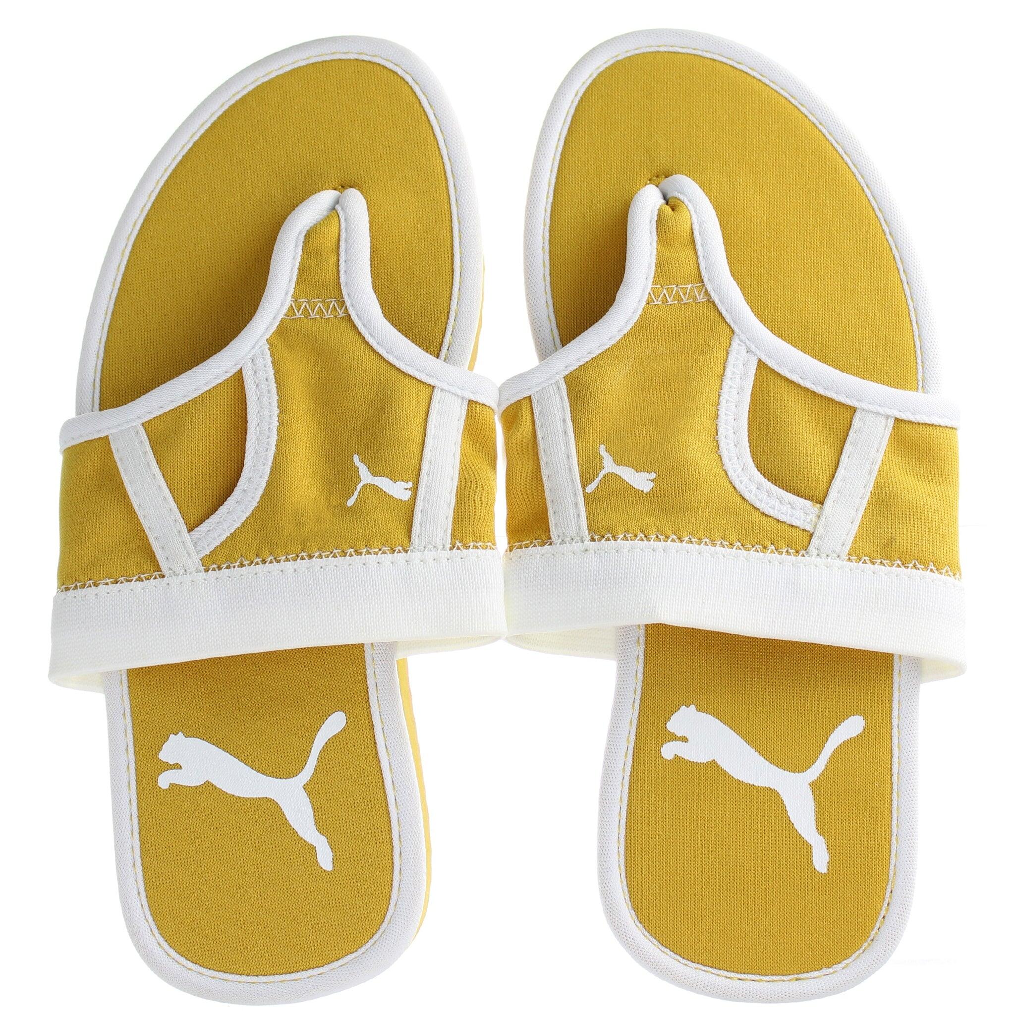 Puma Brief Case Womens Yellow Flip-Flops 1/1