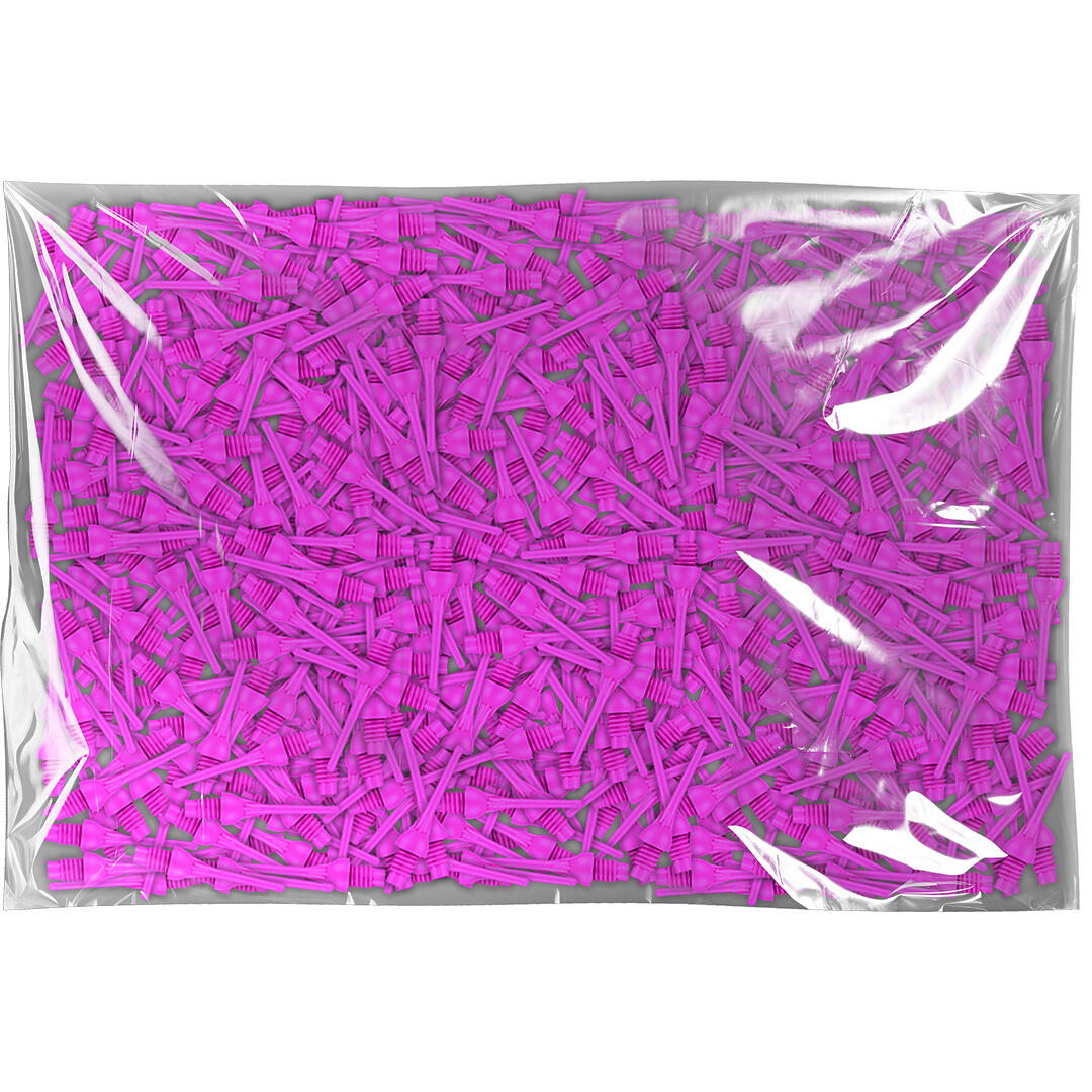 Bull's Ballpoint Softtip Points | 1000 pcs Pink 2/2