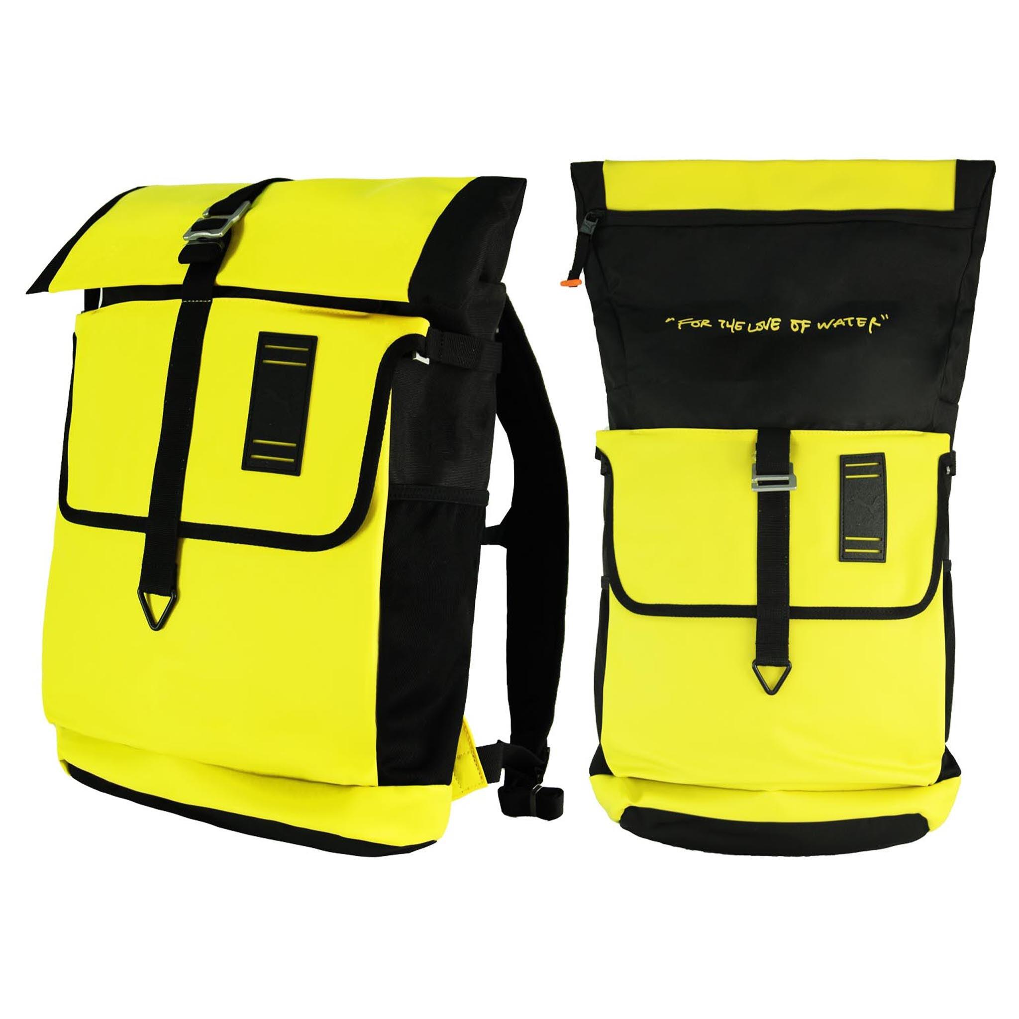 Puma x Central Saint Martin Unisex Yellow Rolltop Backpack 3/3