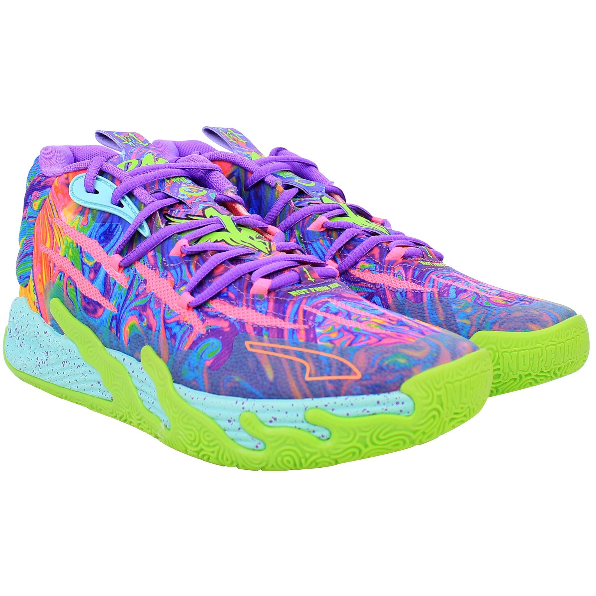 Puma MB.03 "Be You" Mens Multicolour Basketball Shoes 5/5