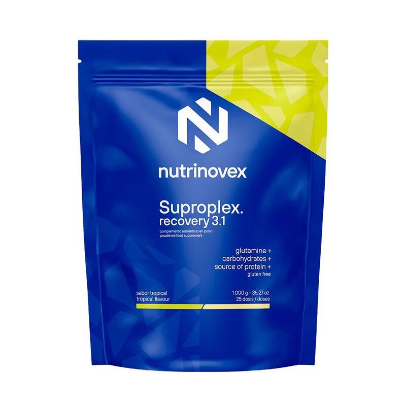 Suproplex Recovery 3.1 Tropical Nutrinovex Exclusivo Online      37,95€  NUTRINOVEX Suproplex Recovery 3.1 Tropical NutrinovexVendido e expedido por: Trideporte    