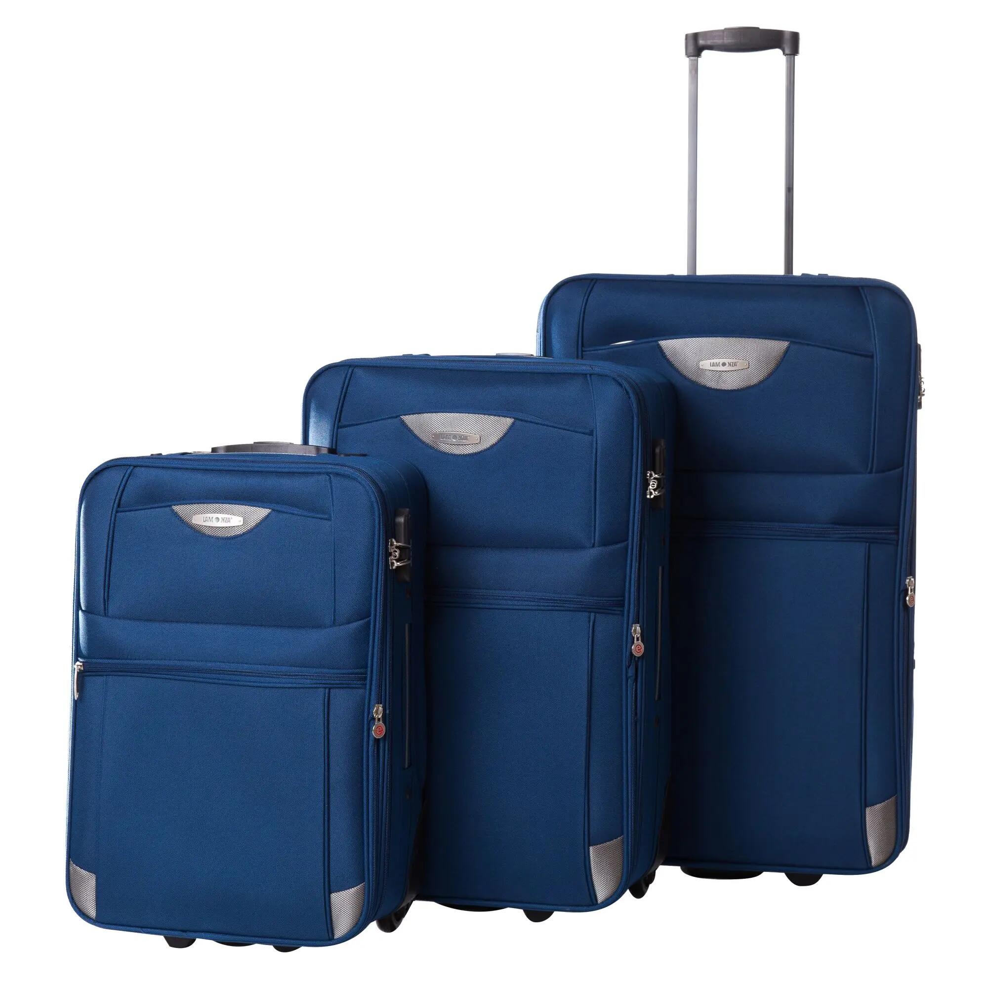 Troler Atlanta, Lamonza, 64x41x24 cm, 3.30 kg, extensibil 30%, albastru 4/7
