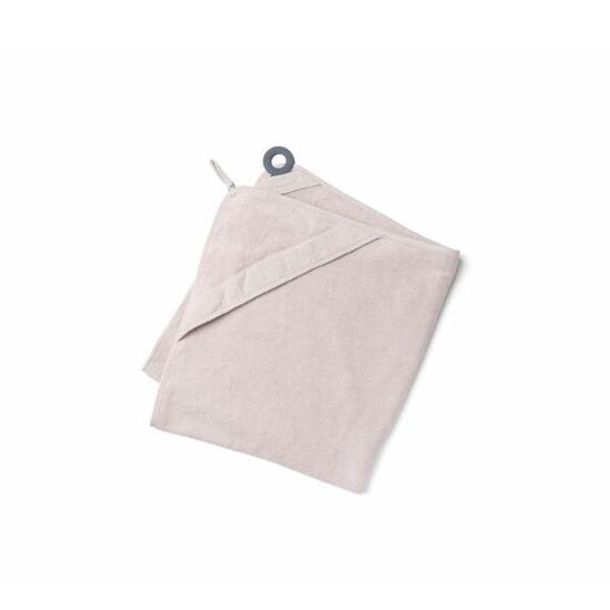 Cape serviette de Bain bébé coton biologique OekoTex Dry'n Play - Beige Amande
