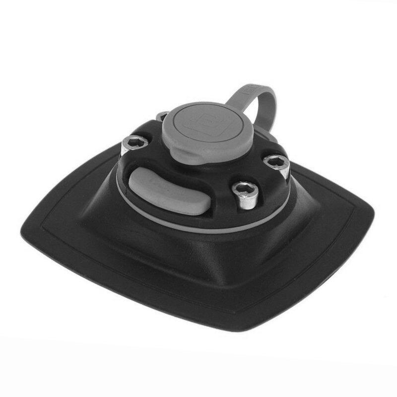 BORIKA Borika Fasten Base FMP224B Nero Montaggio a colla 110x110 mm