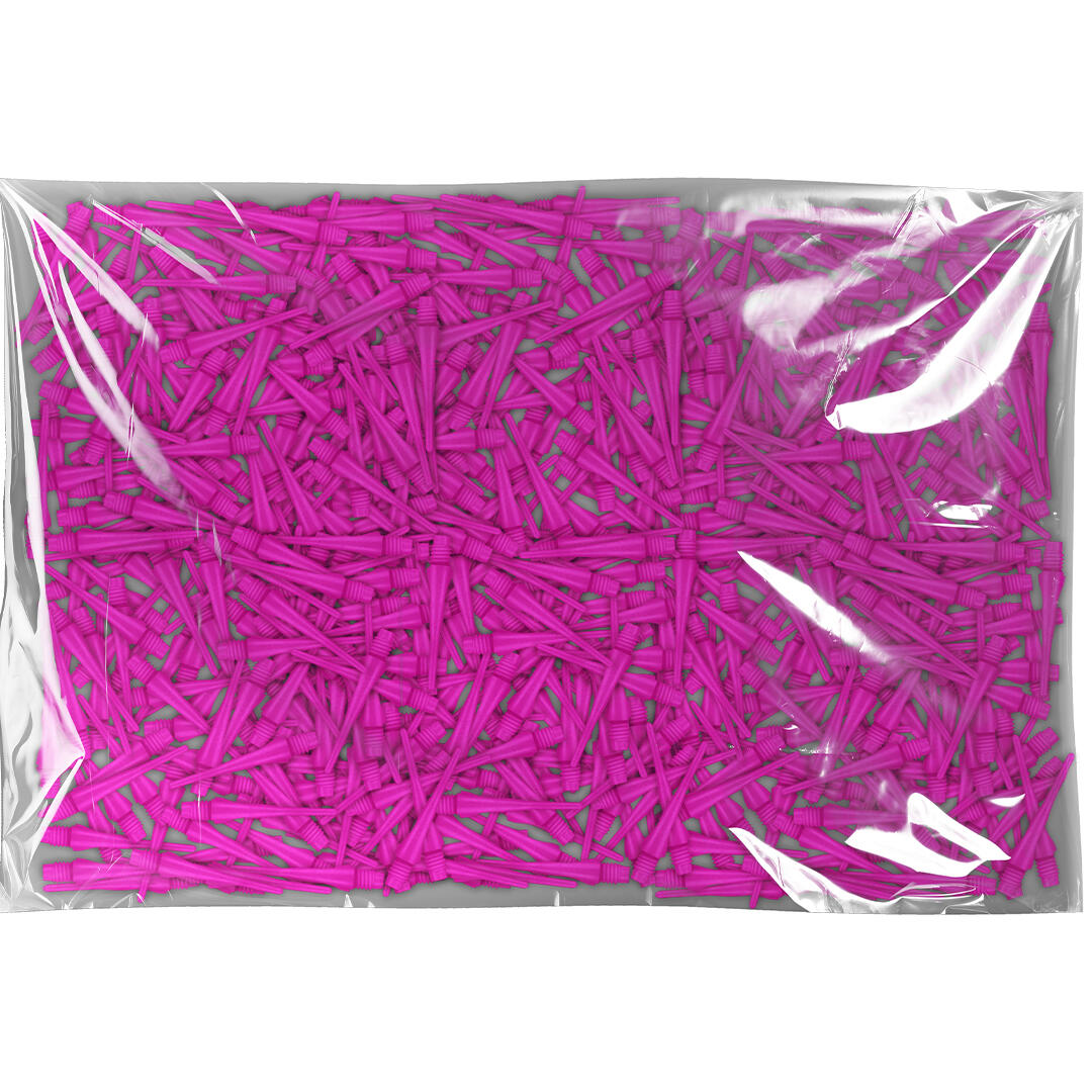 Bull's Long Life Long Softtip Points | 1000 pcs Purple 2/2