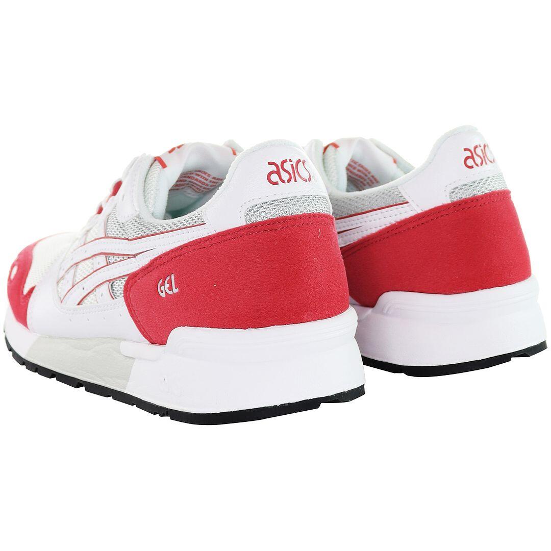 Asicstiger Gel-Lyte Mens White/Red Running Shoes 5/5
