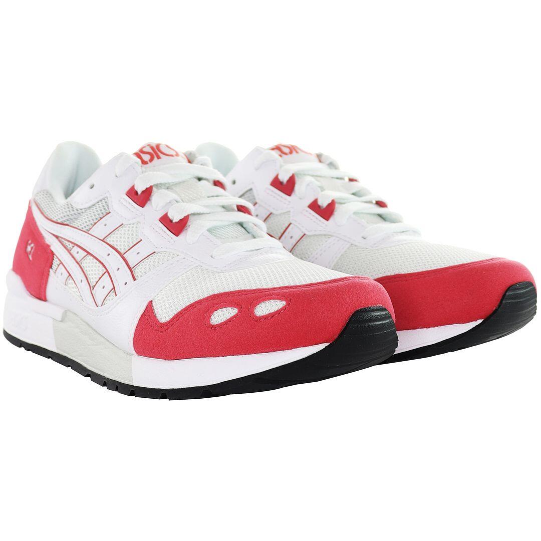 Asicstiger Gel-Lyte Mens White/Red Running Shoes 1/5