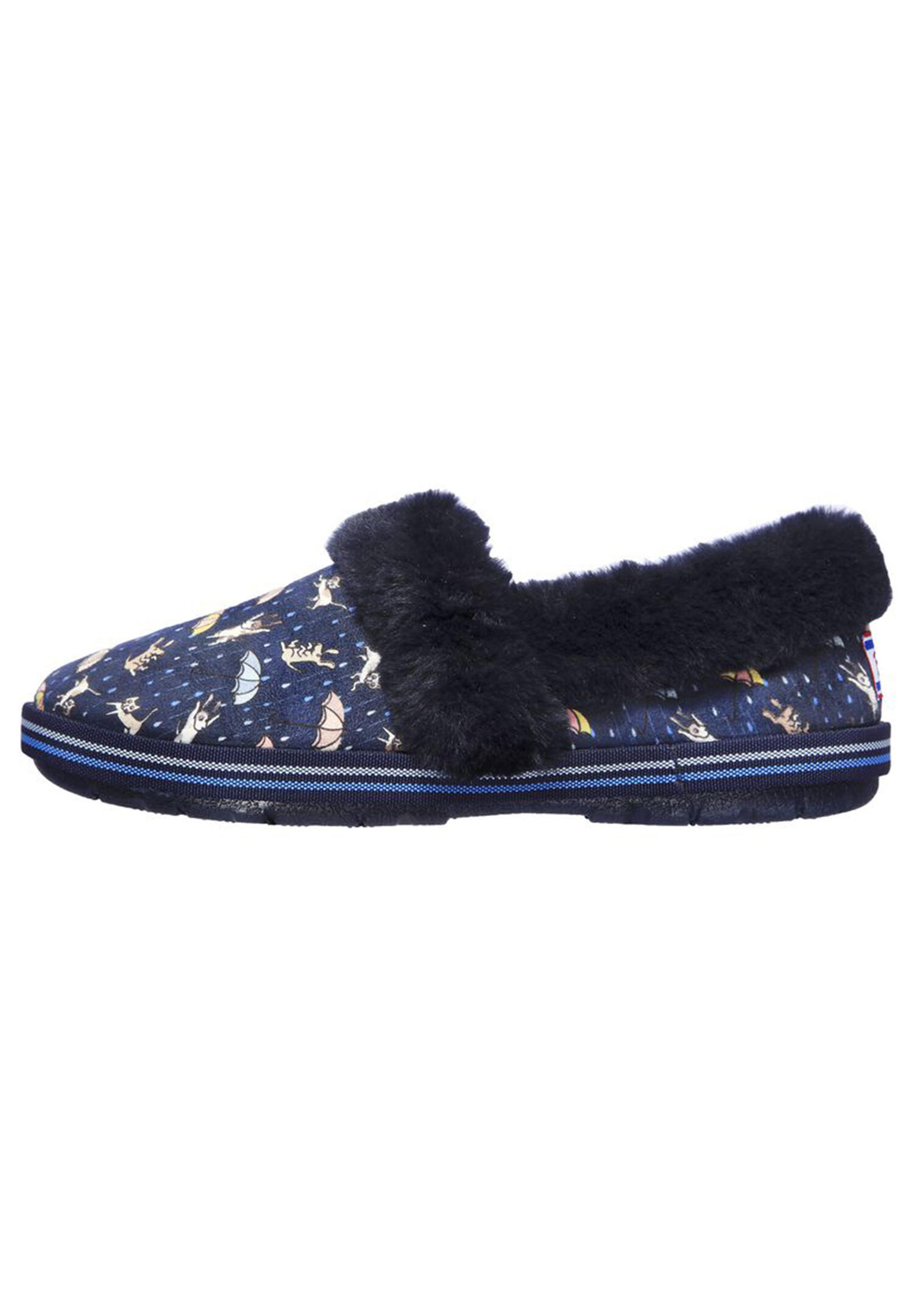 Skechers Damen BOBS TOO COZY - MOVIE NIGHT Hausschuhe Pantoffeln 113486 2/4