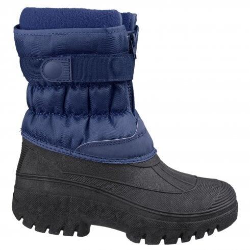 Cotswold Chase | Navy | Waterproof | Womens Snow Boots COL: Navy, SIZE 7/7