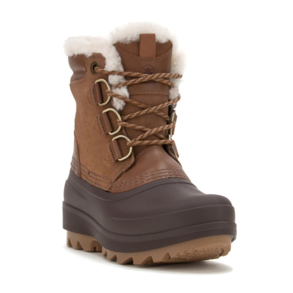 KAMIK Lauren Lo Womens Insulated Waterproof Leather Snow Boots