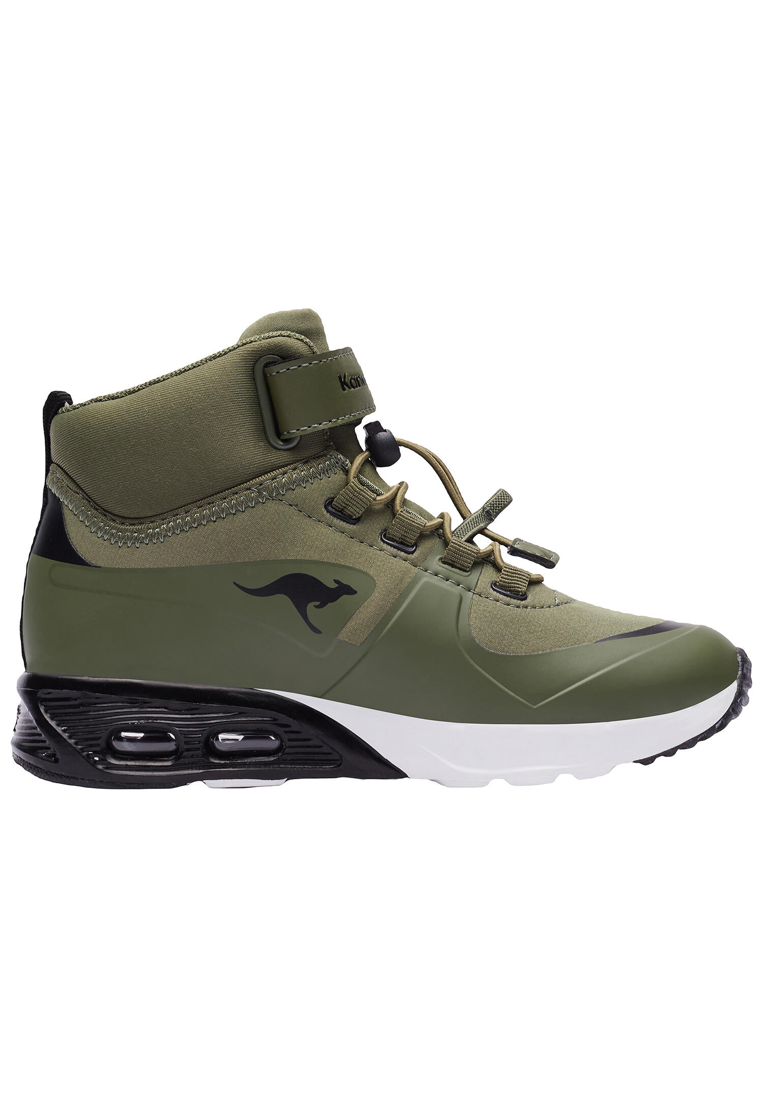 KangaROOS KX-Hydro High-Top Kinder Unisex Sneaker Wasserfest 18598 grün/schwarz 3/7
