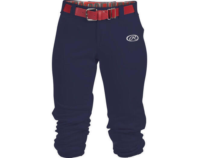 RAWLINGS Rawlings WLNCHG meisjes broek met riem L marine
