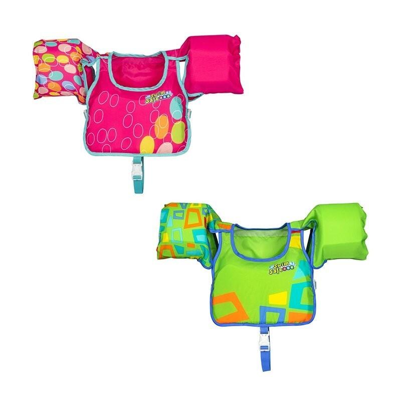 Kamizelka nadmuchiwana do kąpieli w basenie Bestway Aquastar Swim Safe Wielokolo
