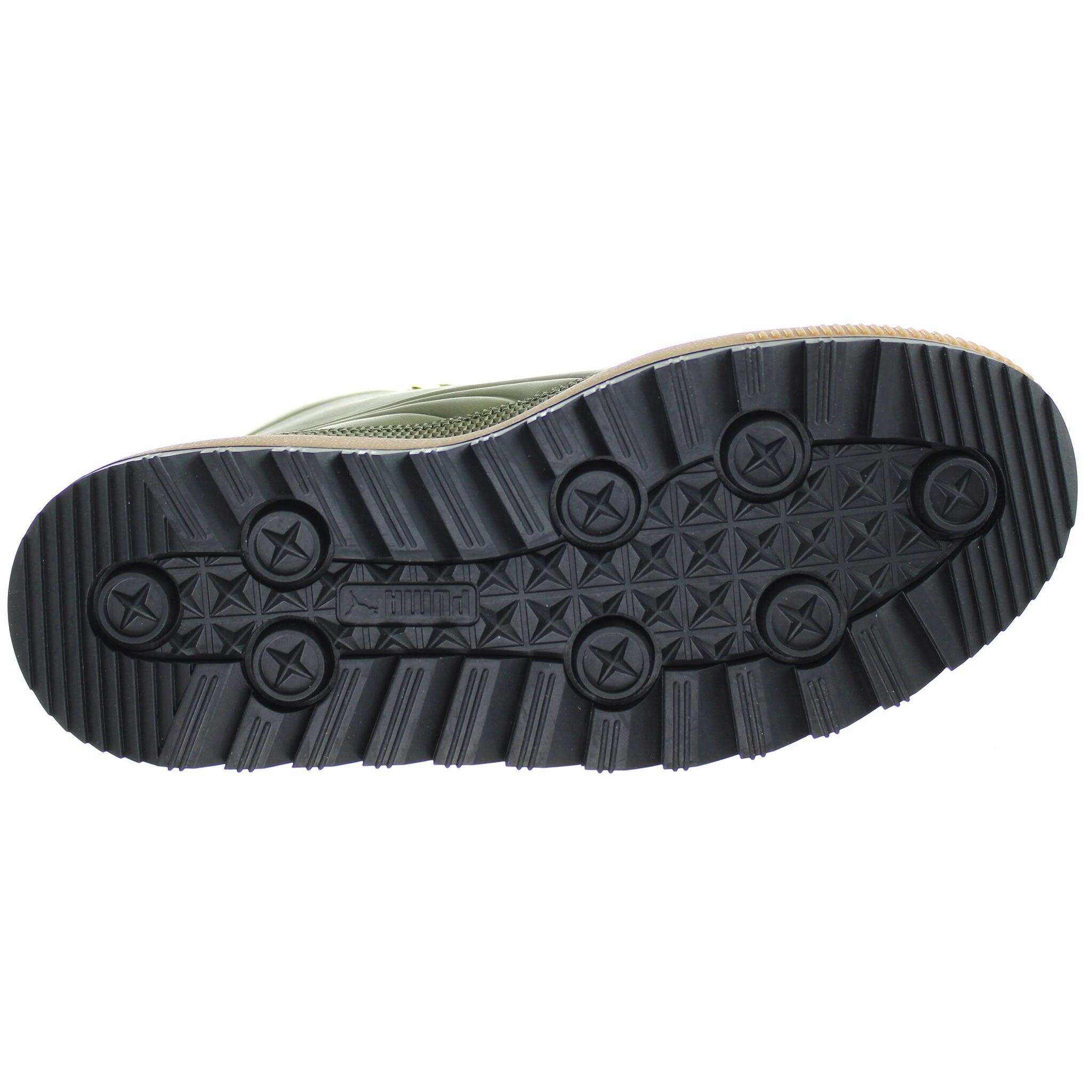 Puma The Ren Burnt Mens Olive Boots 5/5