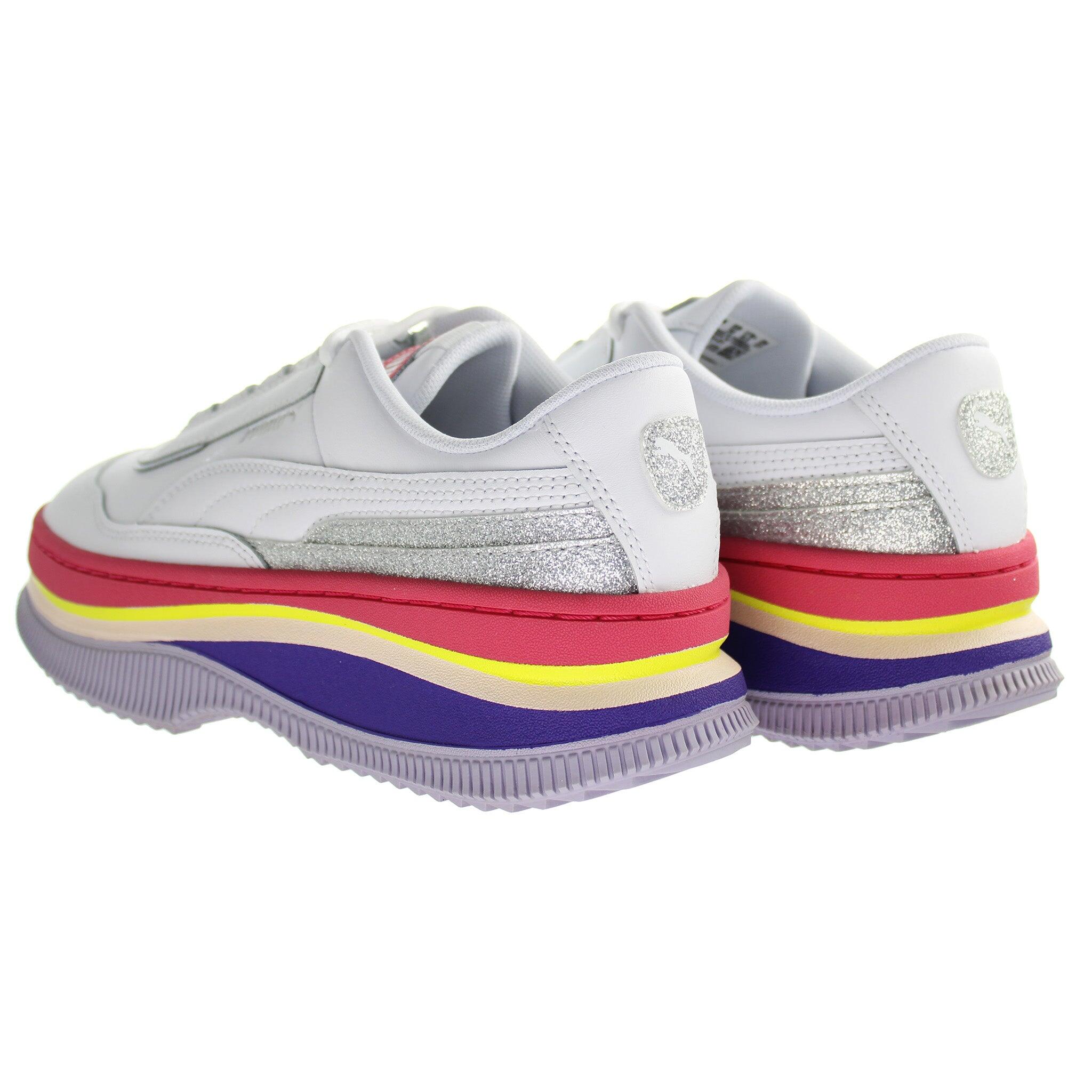 Puma Deva 90's POP Womens White Trainers 4/5