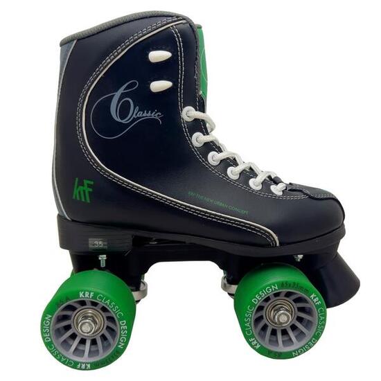 Patin Quad Retro Pph Negro Verde 35
