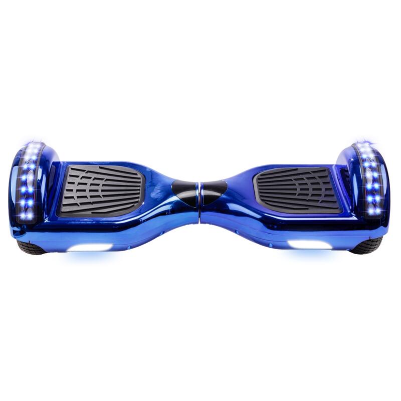 Pachet Hoverboard 6.5" cu Scaun cu Burete Negru, Regular ElectroBlue Junior, 2Ah