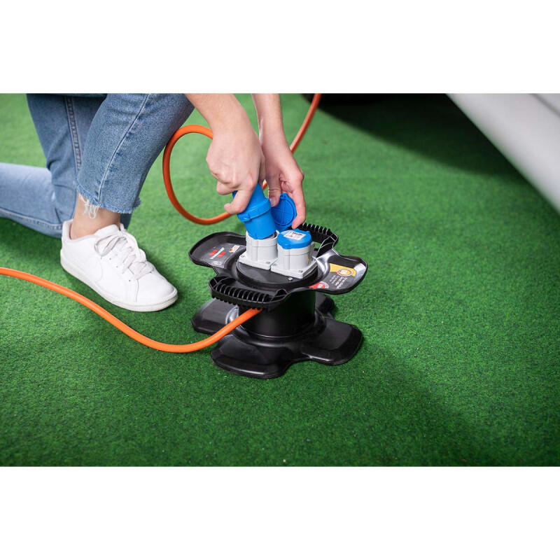 BRENNENSTUHL Enrouleur de câble CE 10 m IP44 Camping Car Caravane Van Bateau 3/3