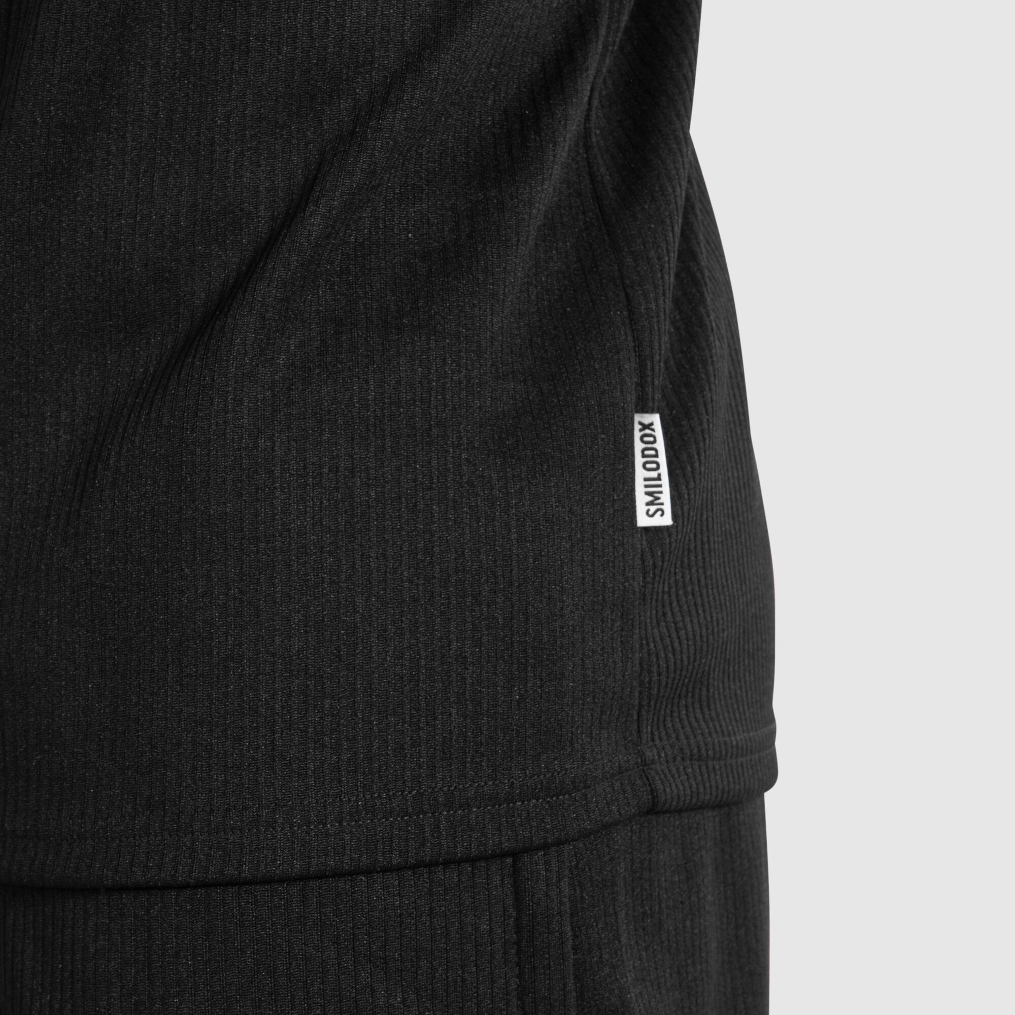 Herren Stringer Top Classic Ripp Schwarz 5/6