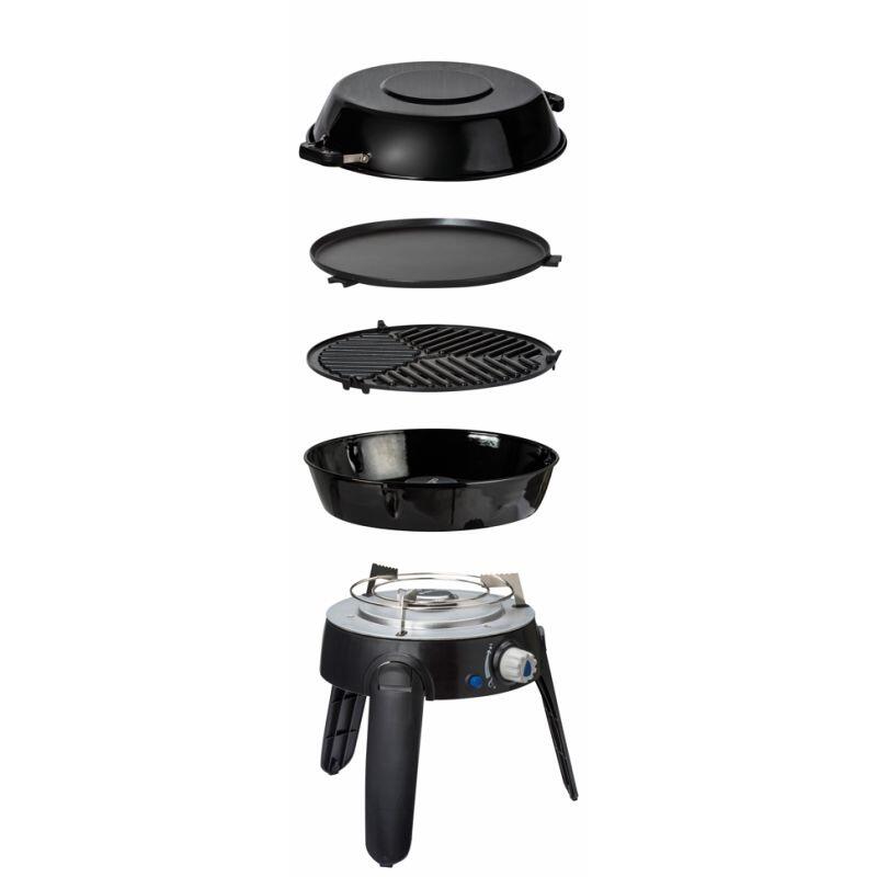 Cadac Dometic - Cadac Barbecue À Gaz Portable Safari Chef 30 Lp Revêtement Céramique Camping - Barbecue - Noir - Taille Unique - Decathlon