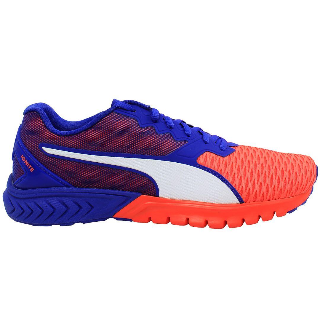 Puma Ignite Dual Womens Blue/Orange Running Shoes 1/5