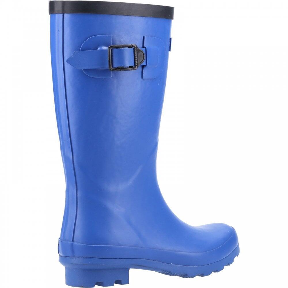 Cotswold Fairweather Junior | Blue | Kids Vibrant Wellingtons COL: Blu 4/7