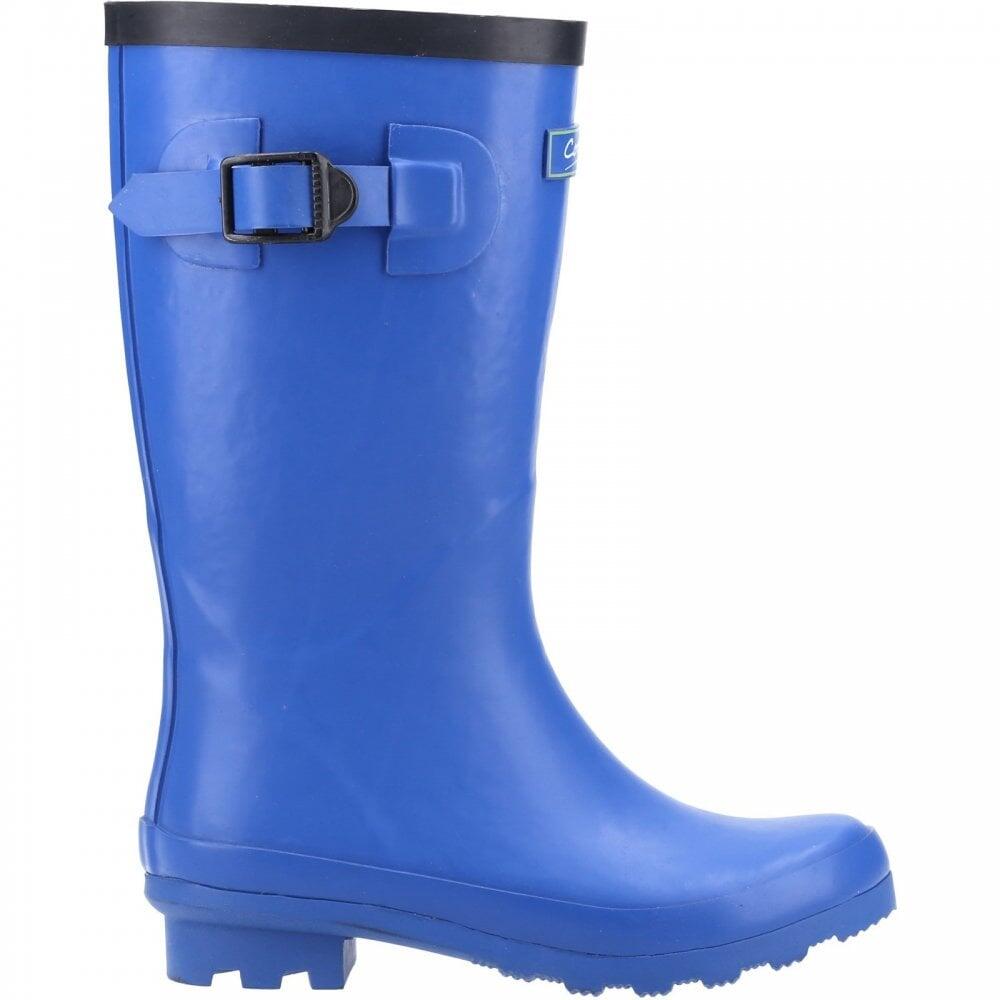 COTSWOLD Cotswold Fairweather Junior | Blue | Kids Vibrant Wellingtons COL: Blu