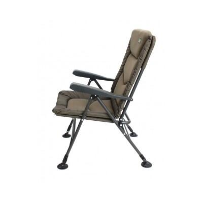 Scaun crap ZFISH DELUXE GRN, 54 x 48 x 68 cm, rabatabil, verde