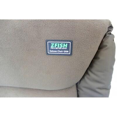 Scaun crap ZFISH DELUXE GRN, 54 x 48 x 68 cm, rabatabil, verde