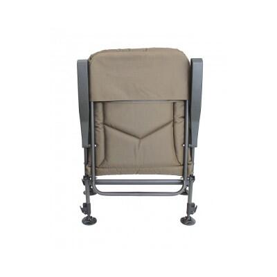 Scaun crap ZFISH DELUXE GRN, 54 x 48 x 68 cm, rabatabil, verde