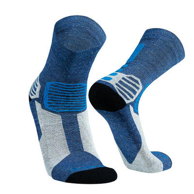 Alpaka Merino Wandersocken: CAMINO Gepolsterte Trekking Thermosocken Unisex.