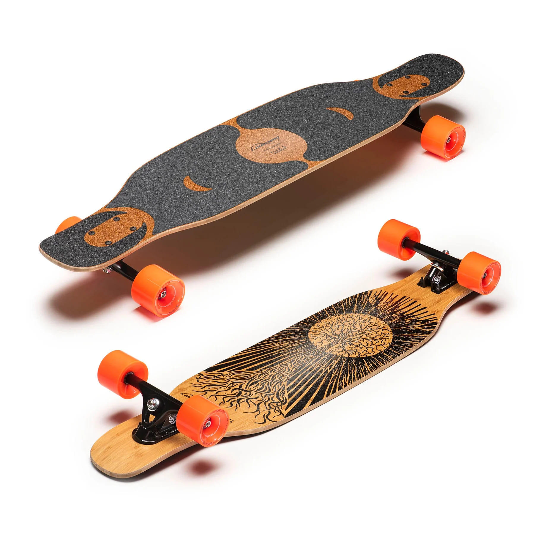 Loaded Boards - Planche Complete Symtail 39,5 Flex 1 Loaded - Longboard Skate - Multicolore - No Size - Decathlon