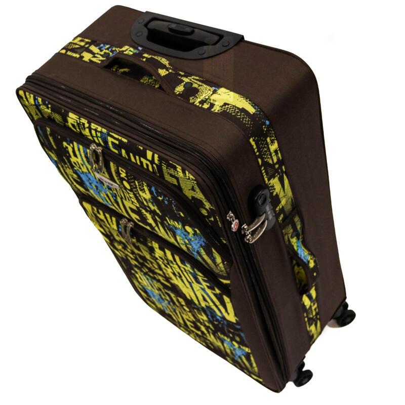 Troler Colage, Lamonza, 77x45x28 cm, expandabil, 3.4 kg, print