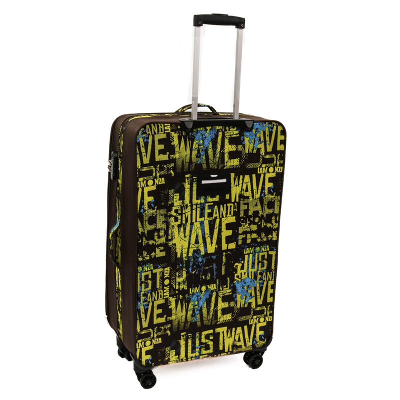 Troler Colage, Lamonza, 77x45x28 cm, expandabil, 3.4 kg, print