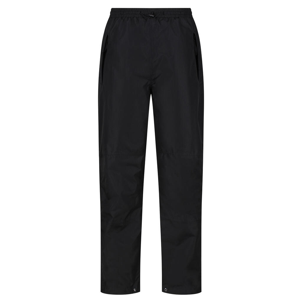 Mens Linton Overtrousers (Waterproof, Windproof and Breathable) (Black)