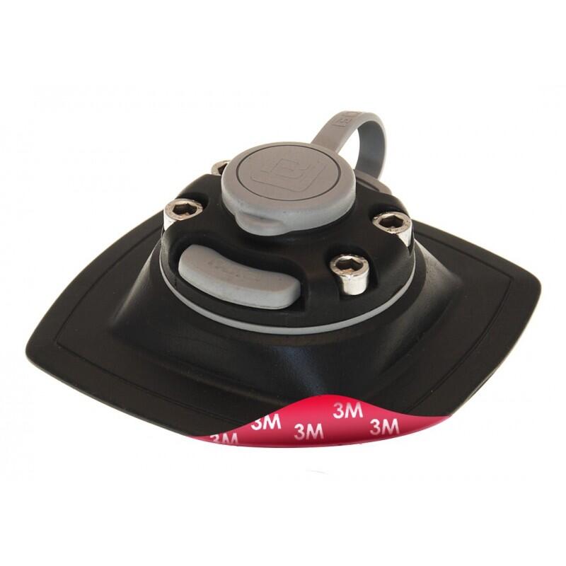 Borika Fasten Base FMS224B Nero Autoadesivo 110x110mm 2/7