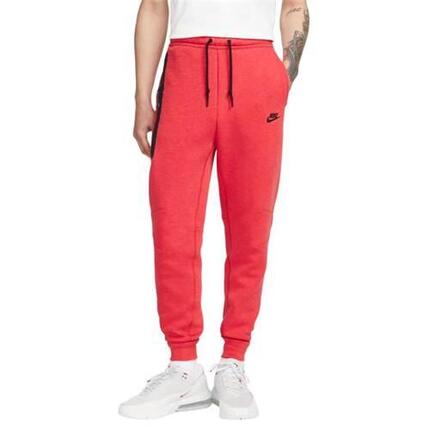 Full Zip Hoodie Joggers Set Sportswear Tech Fleece Light University Red Heather