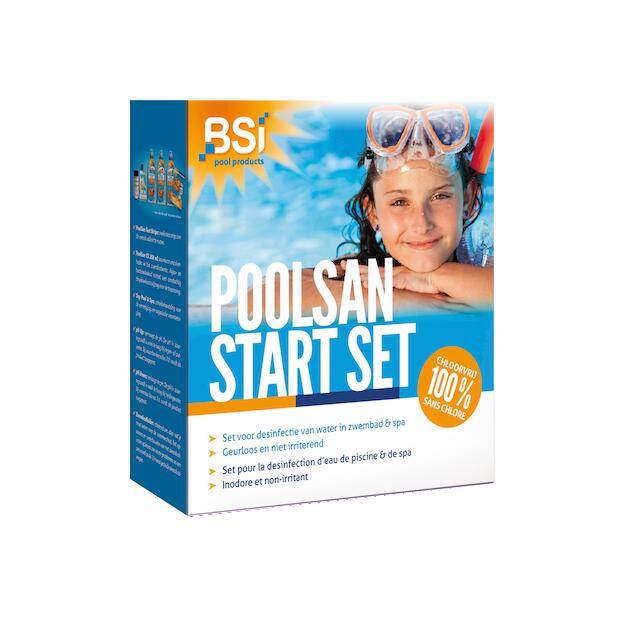 BSI BSI PoolSan cs Start Set voor een Chloorvrij zwembad & spa