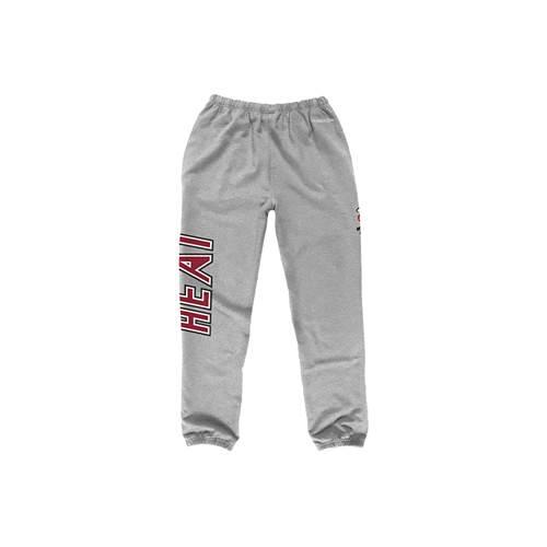Spodnie sportowe męskie Mitchell & Ness Champ City Fleece Miami Heat 2/2
