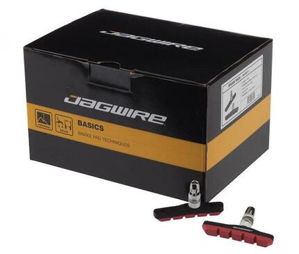 Jagwire Bremsschuh Mountain Sport Für V-Brake 25Stk Werkstattverpackung Bwp50...