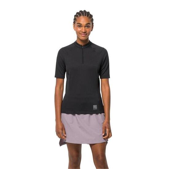 Jack Wolfskin Bike Commute Hz T W Synthetic Fiber T-Shirt Shortsleeve Phantom...