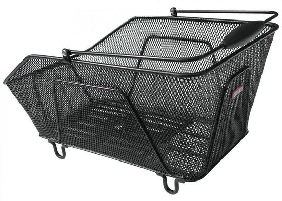 Unix Hinterradkorb Rosetto Universal schwarz 47x3x20 cm