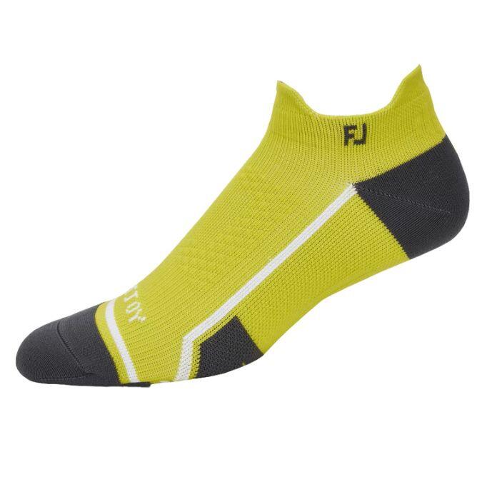 FOOTJOY Footjoy Heren Golfsokken Tech D.R.Y. Roll Tab Lime 39-46