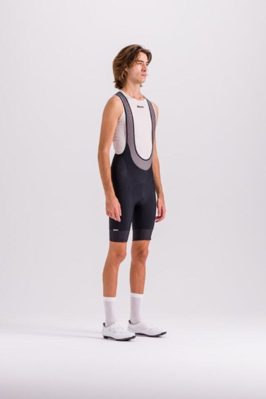 Kurze Fahrradhose mit Trägern - KARMA DELTA 2/4