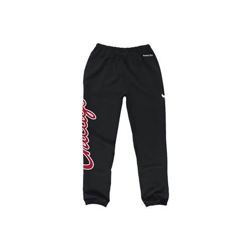 Spodnie sportowe męskie Mitchell & Ness Champ City Fleece Chicago Bulls