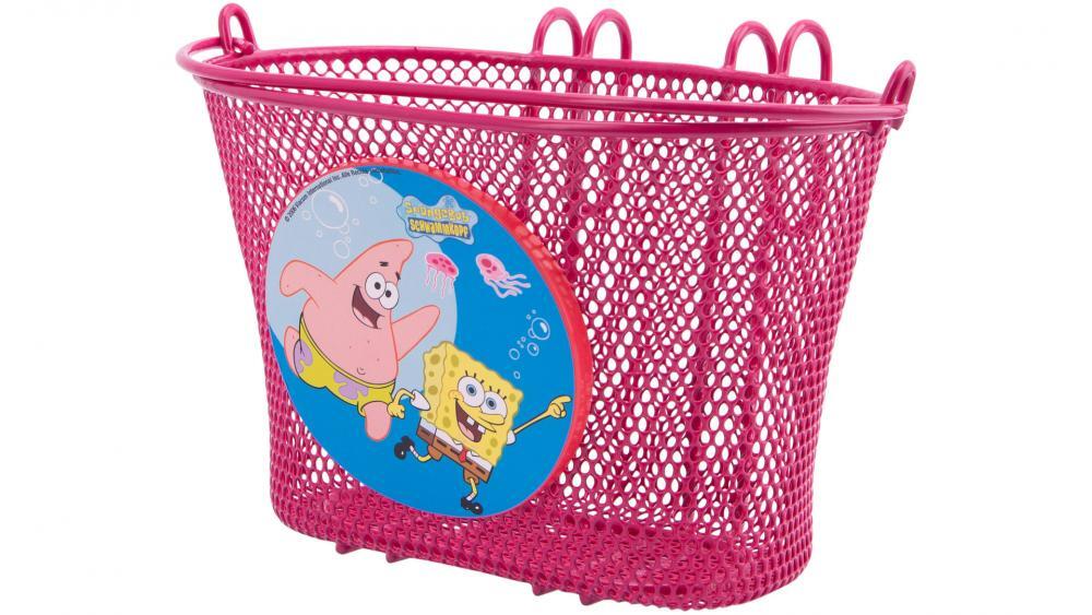 Cesta delantera bicicleta infantil BIKE FASHION SpongeBob metal 26 x 17 x 17 cm 2/2