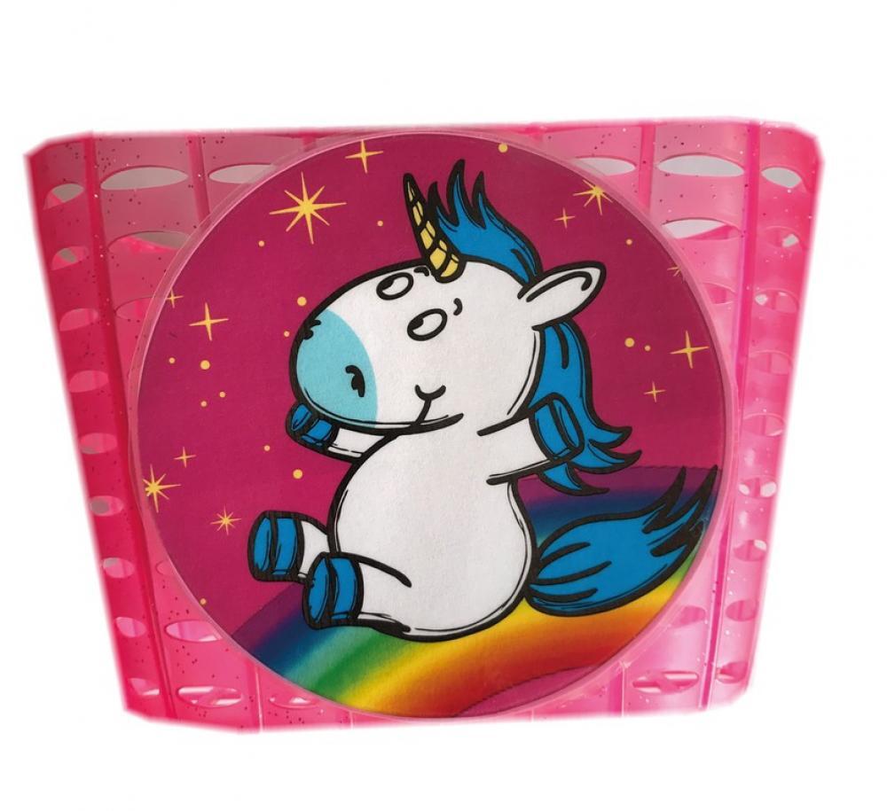 Cesta infantil BIKE FASHION Unicornio plástico 2/2
