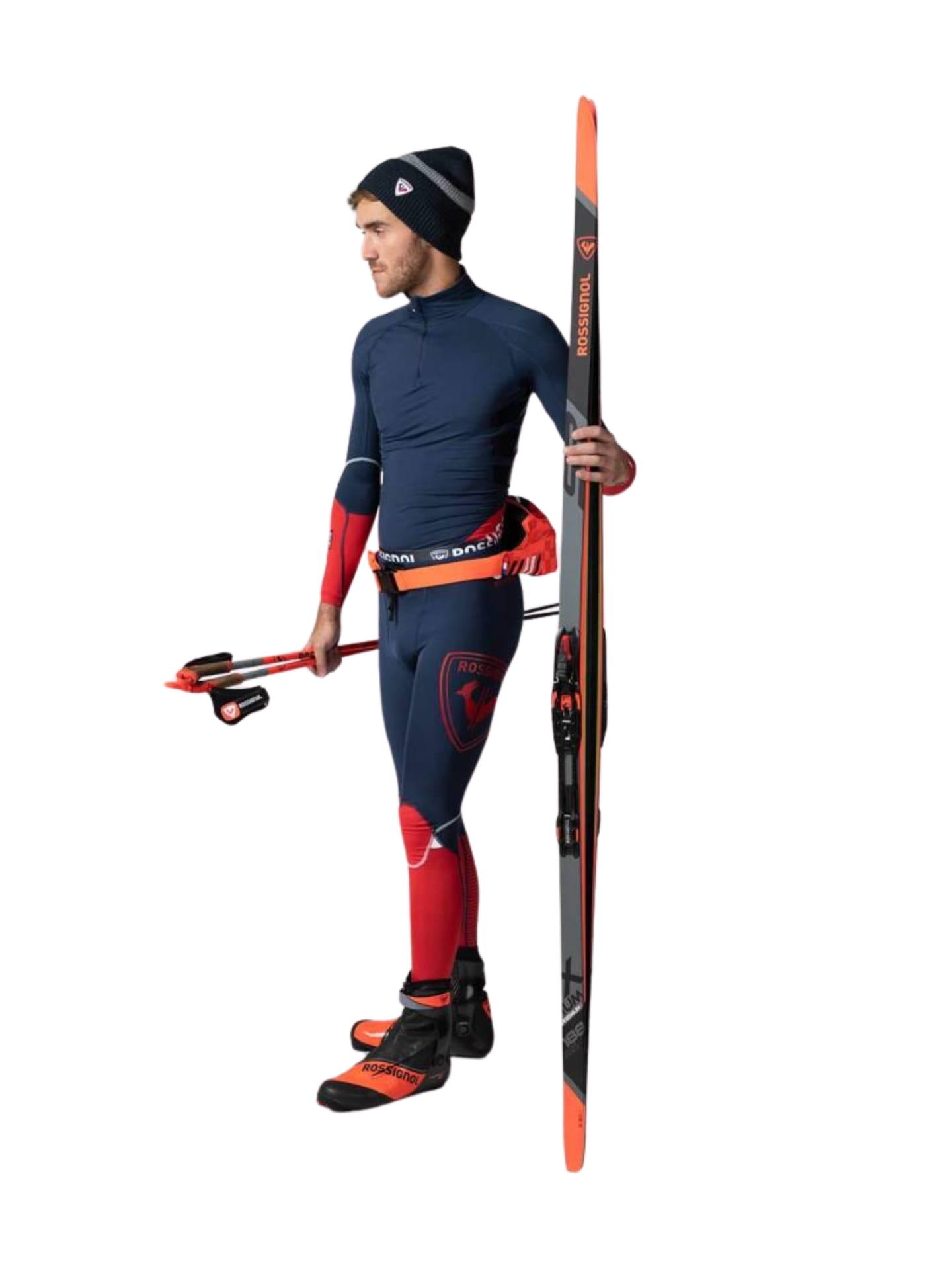 Legginsy Rossignol męskie Infini Compression Race Tights granatowe 2/6
