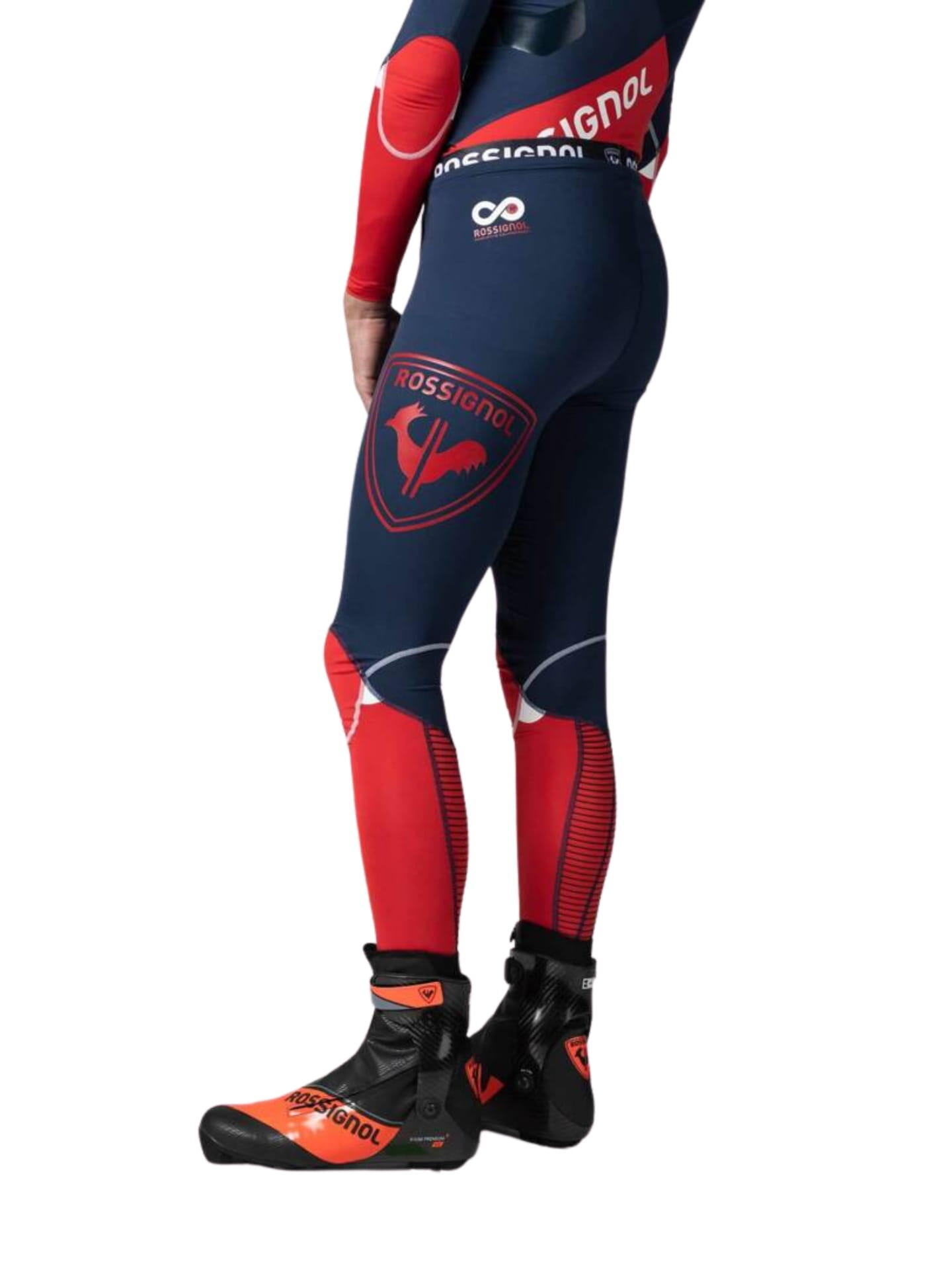 Legginsy Rossignol męskie Infini Compression Race Tights granatowe 3/6