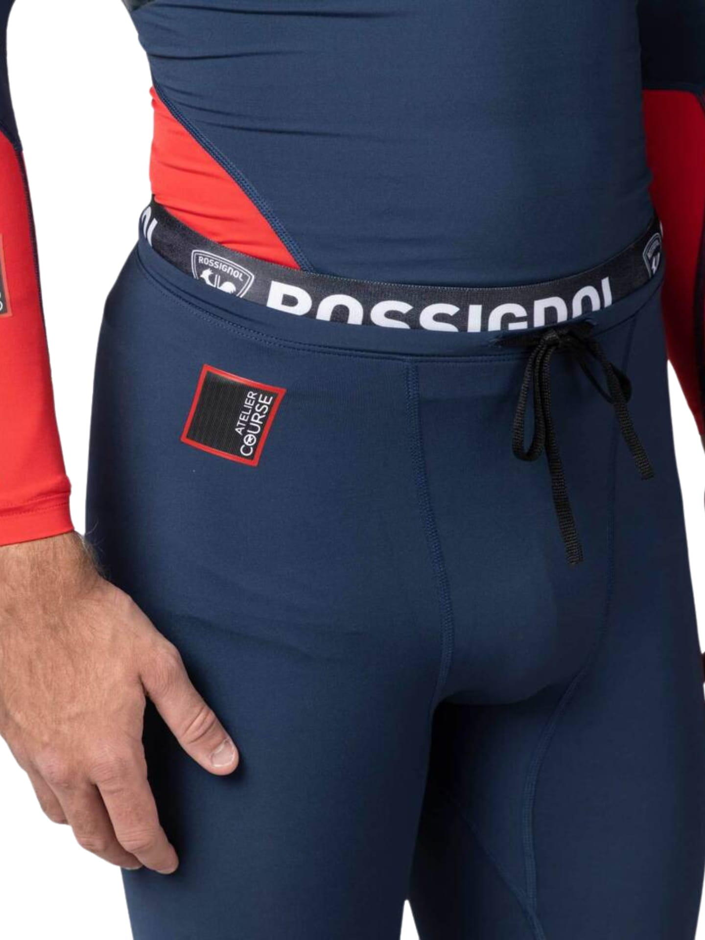 Legginsy Rossignol męskie Infini Compression Race Tights granatowe 5/6